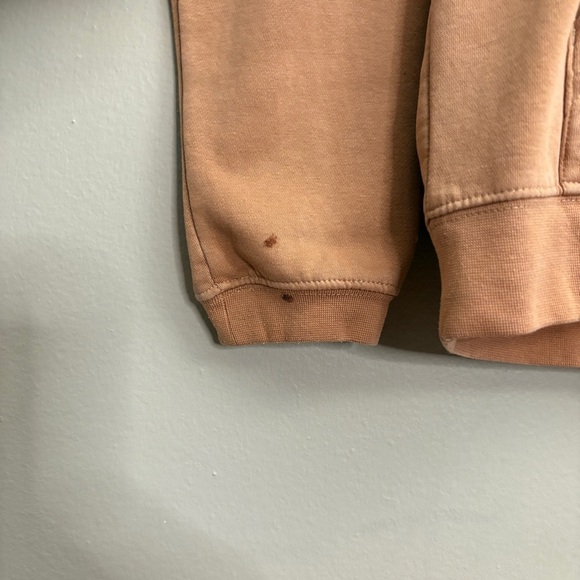 Volcom Tan Hoodie Pullover Sweatshirt - Picture 8 of 16